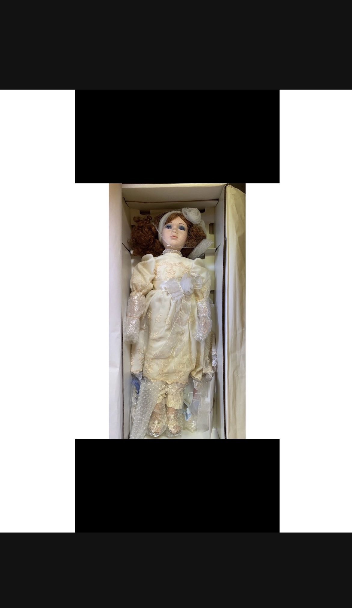 William Tung Collection Porcelain Doll Gloria