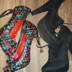 Ratty Heel Steal Size 9