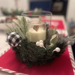 Beautiful Glass Candle Holder