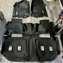 New Floor Mats For 2015 - 2020 CHEVROLET SUBURBAN/GMC YUKON XL