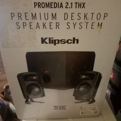 KLIPSCH PREMIUM DESKTOP SPEAKER SYSTEM 