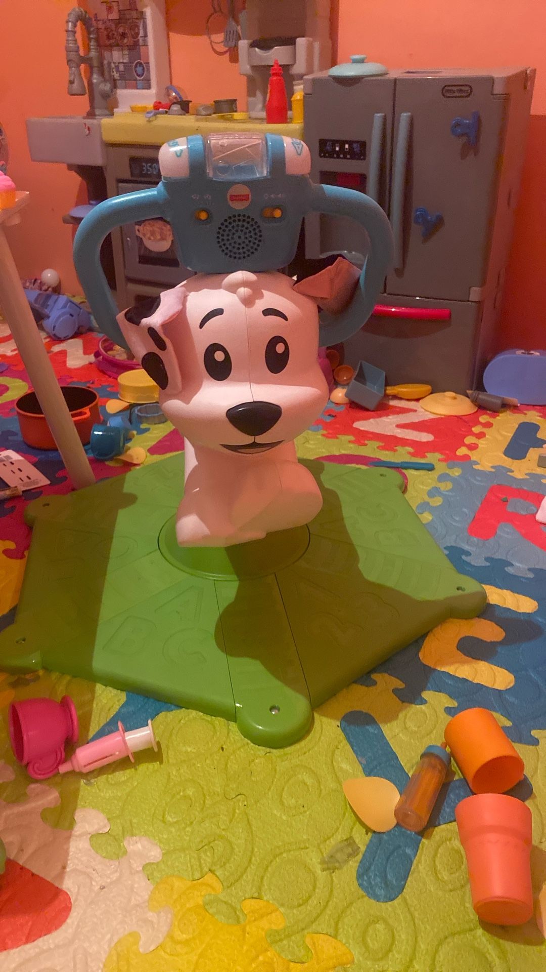 Bouncing Dog Toy