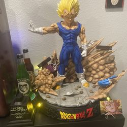 KD Collectibles Autographed Majin Vegeta 1/4 Statue 