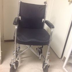 Transporter Weellchair No Foot Rest