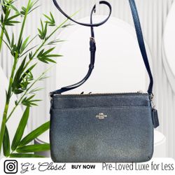 COACH Signature East West Crossbody Bag