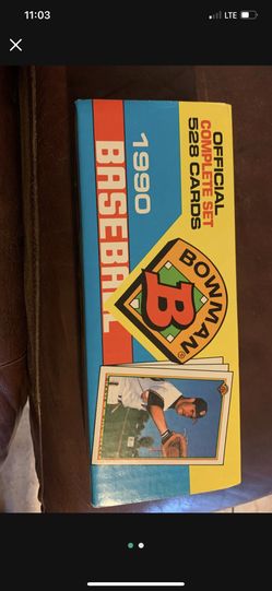 1990 Bowman Baseball Card Set New FACTORY SEALED