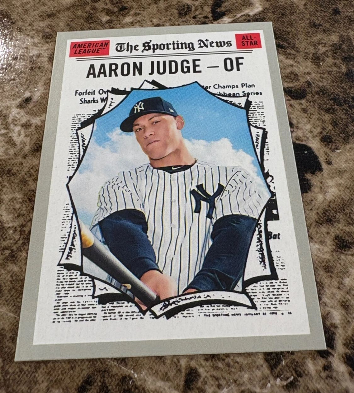 AARON JUDGE 2019 Topps Heritage #356 Yankees