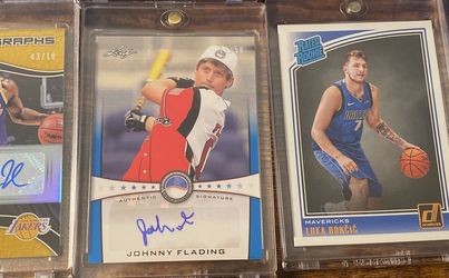 Johnny Flading Auto Numbered