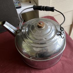 Vintage Revere Aluminum Tea Pot With Lid 