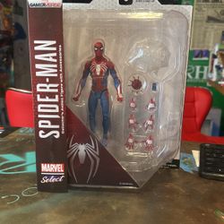 Diamond Select Marvel Gamerverse PS4 SPIDER-MAN Action Figure NEW