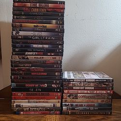 Lot Of 88 Horror Films On DVD And Blu-ray 