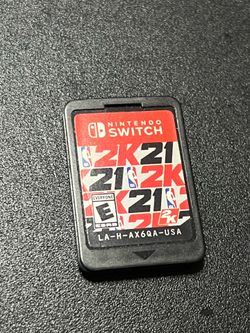 Nintendo Switch Console Game: NBA 2K21 • basketball 2021 professional sports cartridge
