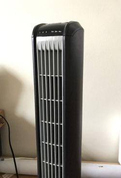 Lasko 3 speed tower fan with remote