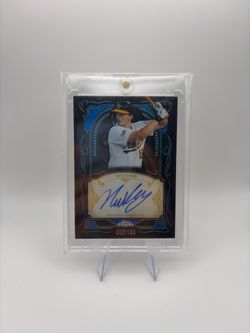 Nick Kurtz AUTO /150 Blue Ink Strokes Topps Chrome