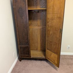 Antique Armoire  Size... 48 Wide X 72 Tall X 18 Deep 