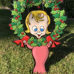 CINDY LOU WHO - GRINCH Dr. Seuss CHRISTMAS Lawn Art
