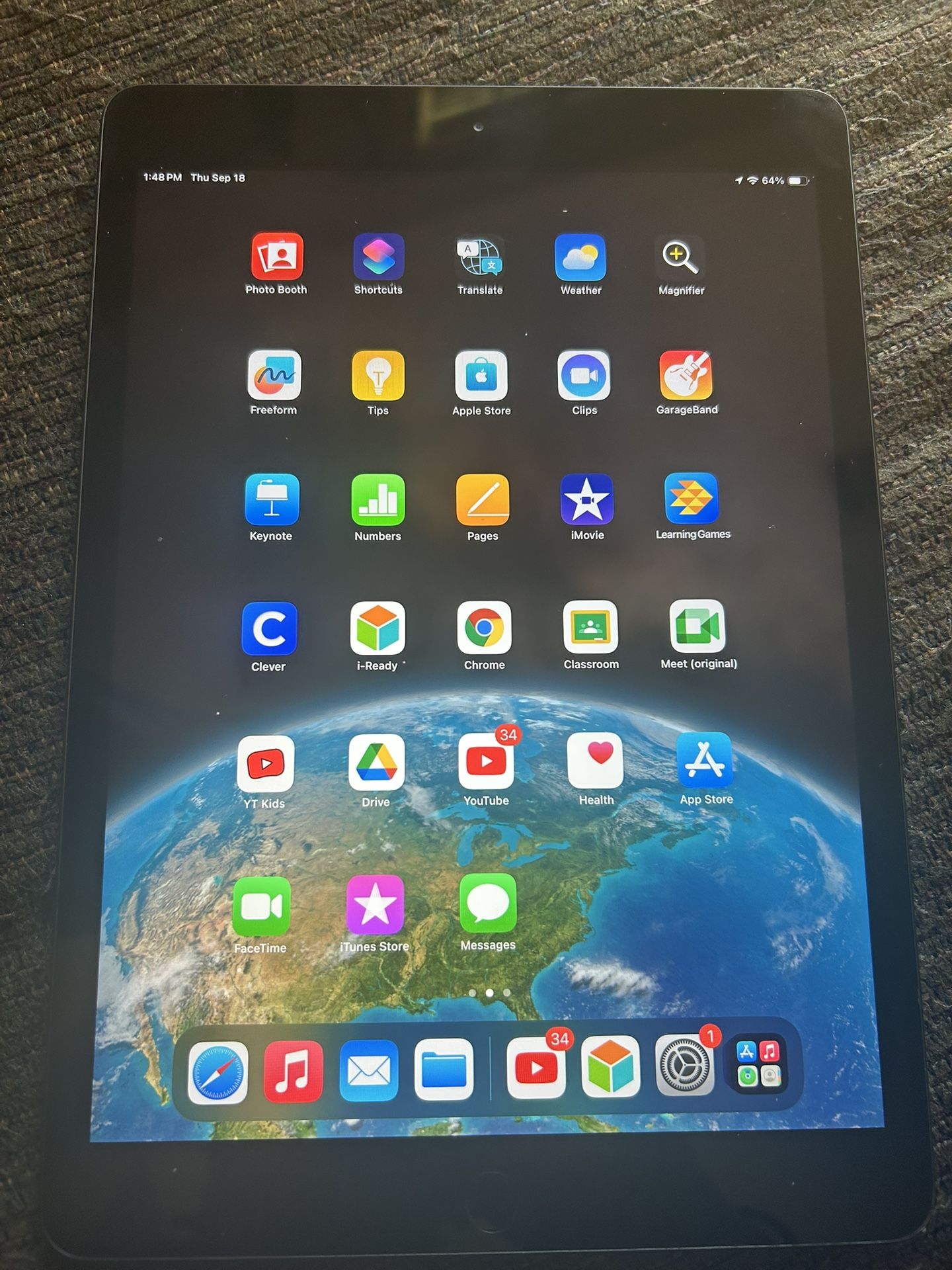 Unlocked iPad (8th Generation) 32 GB