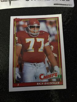 Chiefs football card