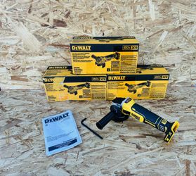 Dewalt 20v XR Brushless 4-1/2” Angle Grinder Whit Brake (Tool Only) Model DCG405
