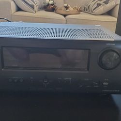 Audio Reciever And Subwoofer