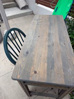 Table and chair