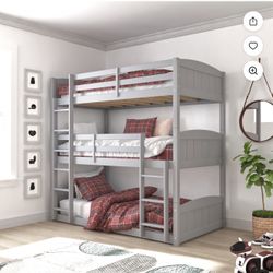 Triple Bunk Bed (Free Delivery Upon Location) 