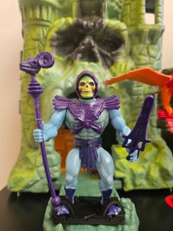 Masters of the universe rare skeletor peach face