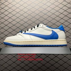 Travis Scott x Air Jordan 1 Low Pale Vanilla (8)