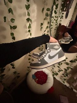 Grey Jordan high top