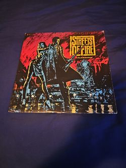 Vynal Album Streets Of Fire Soundtrack