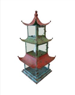 Vintage Pagoda Lamp