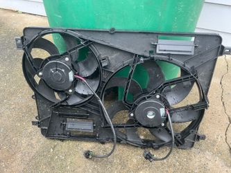 2010-2014 Volvo xc60 dual cooling fan without module