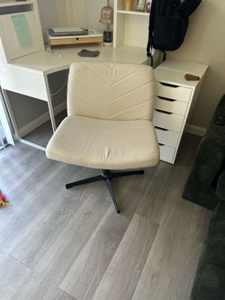 Swivel Desk Chair, beige