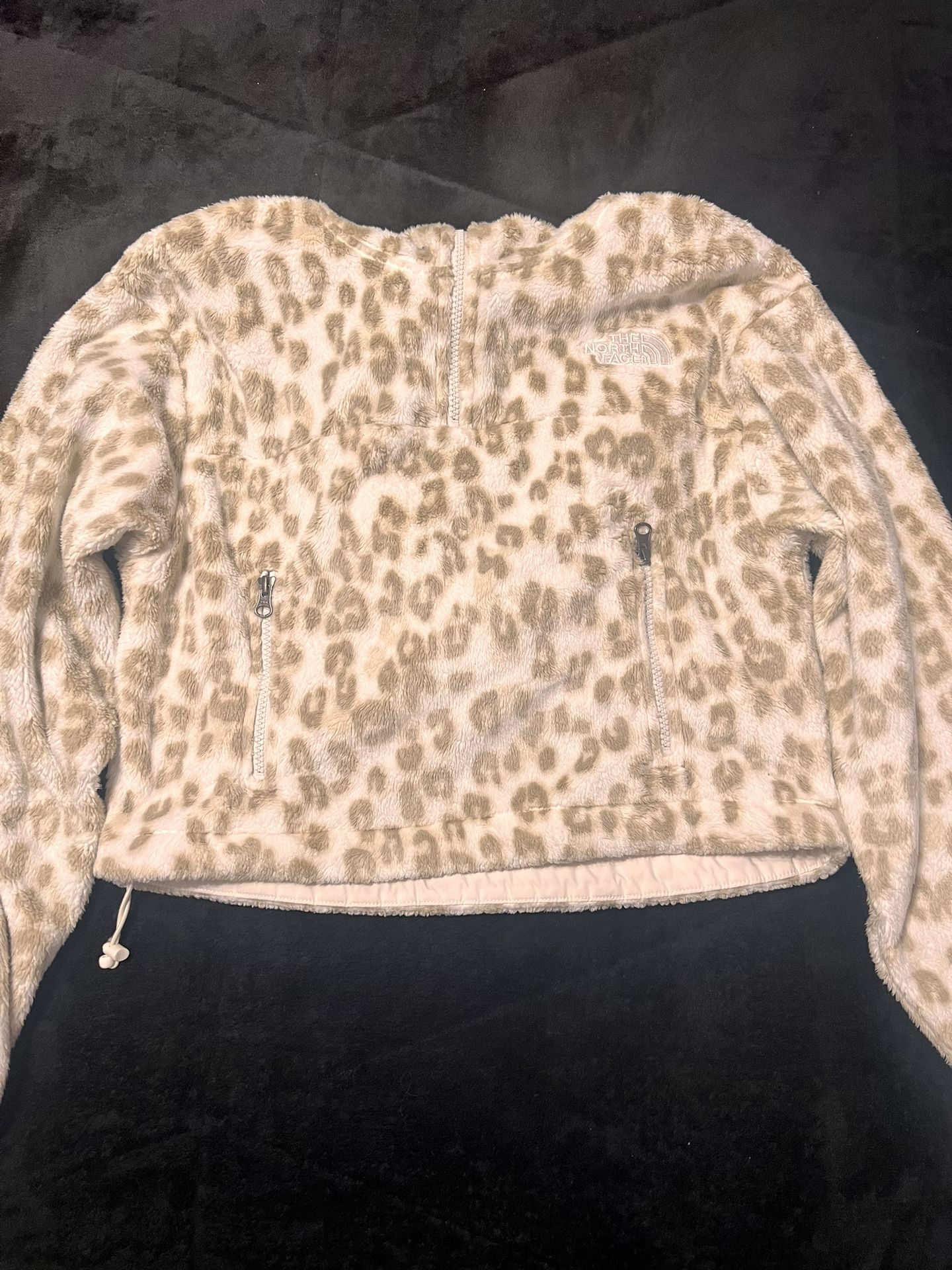 North Face Leopard Fleece Jacket