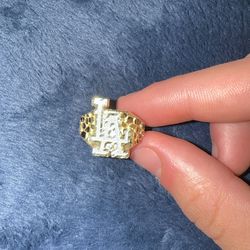 10K Gold Los Angeles Nugget Ring