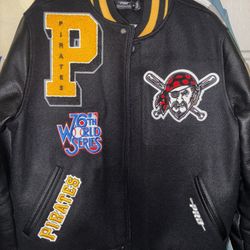 Men’s Pro Standard Pirates Jacket Size Medium
