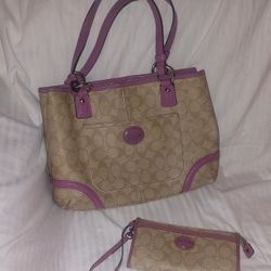 Matching Purse And Wallet