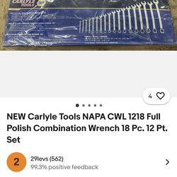18 Piece polish Wrench Set