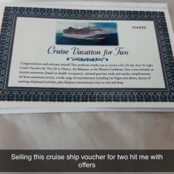 Cruise Ship Voucher 
