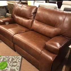 Francesca Auburn Power Reclining Sofas Couchs With İnterest Free Payment Options 