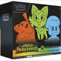 Pokémon Center Paldea Evolved ETB