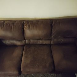 BRAND NEW 2 COUCHES SETS BROWN 