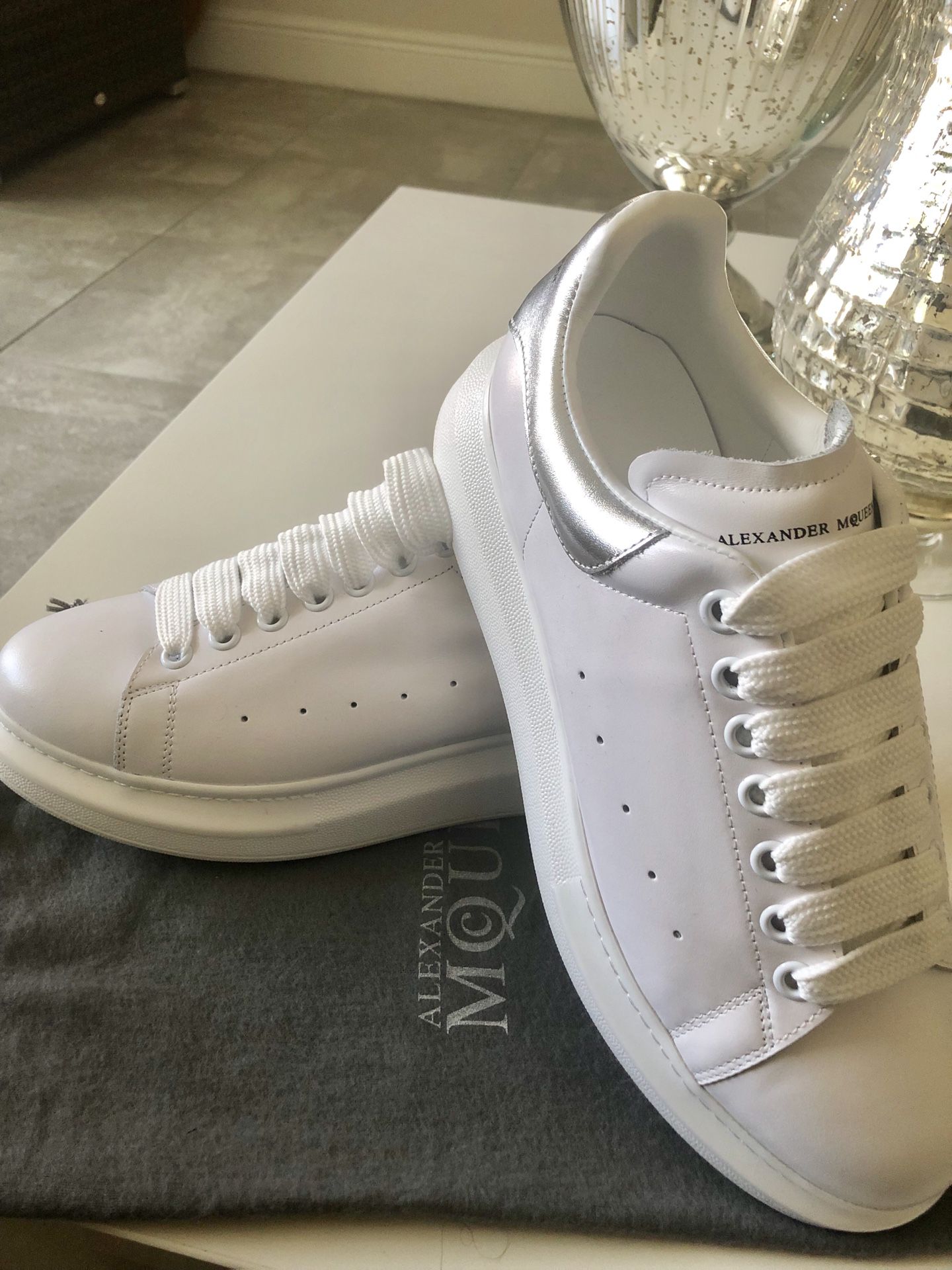 Battleship Sheet Clean the room Alexander McQueen Oversized Sneakers Size • 43 for Sale in Miami, FL -  OfferUp