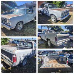 1974 Dodge D100 original 318 5.2ltr w/AC all there