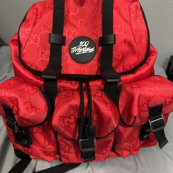 100 Thieves X Gucci Backpack