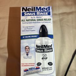 NeilMed Sinus Rinse By Dr Mehta All Natural Sinus Relief