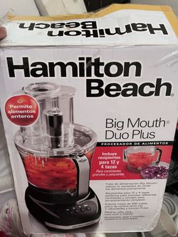 Food processor -Hamilton beach Duo Plus
