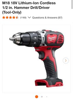 Milwaukee Hammer Drill/Driver