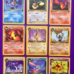 Pokemon Card Collection 🦖 1st Edition Team Rocket Set 🔥📈