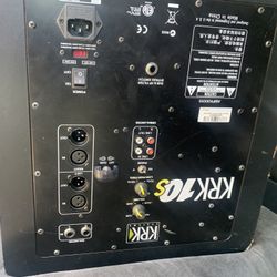 KRK 10s 10 inch Powered Studio Subwoofer